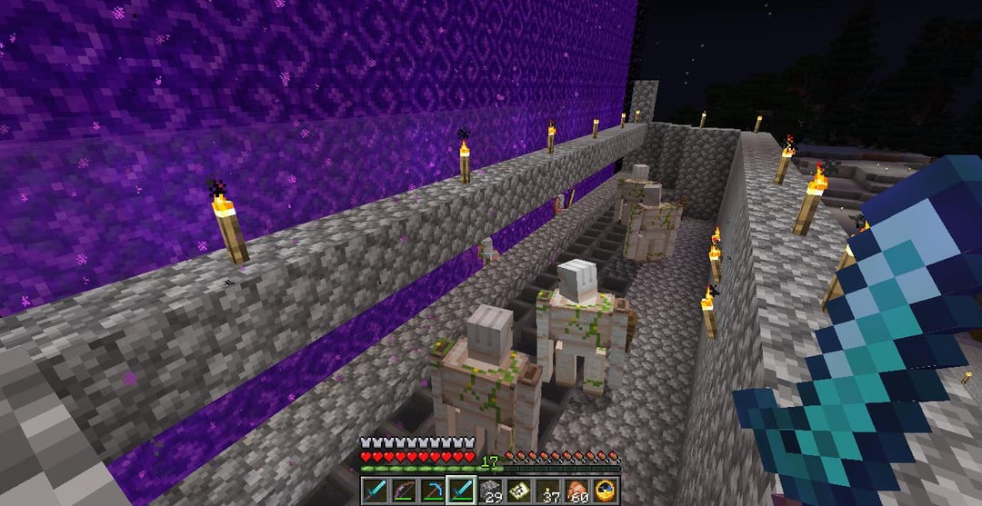 Redstone Free Gold/XP Farm - MineNest, Mine Nest