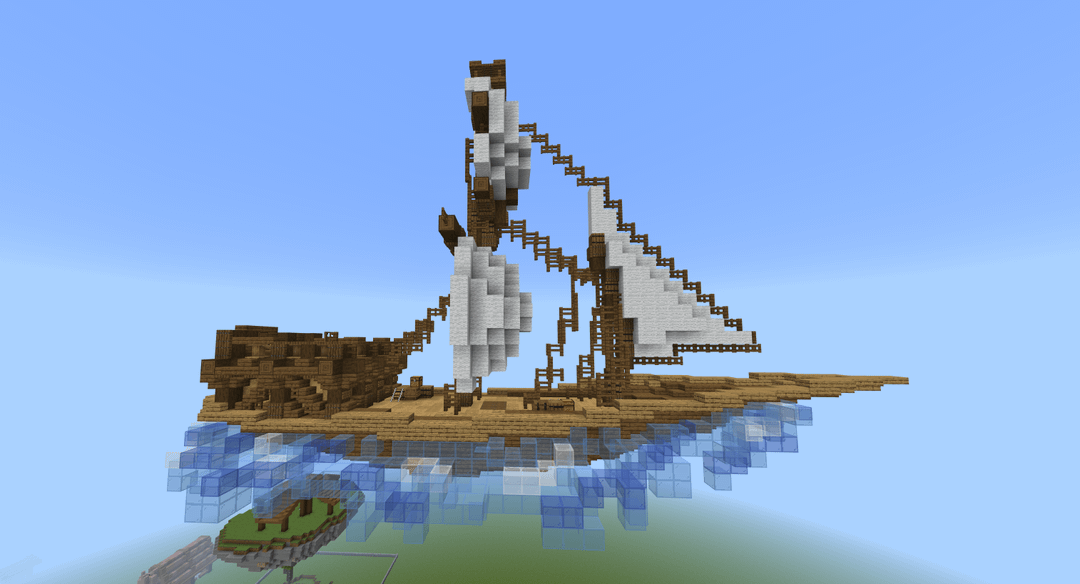 How's this for my first ship? - MineNest, Mine Nest