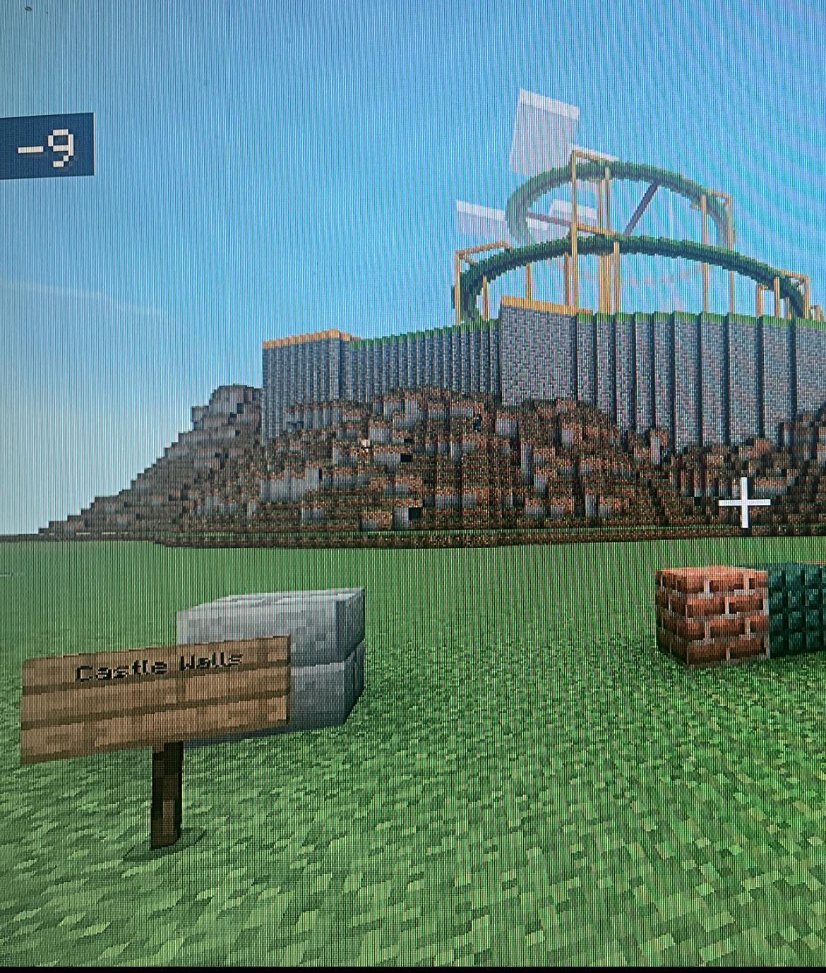 What are some good block choices for the pillars? The blocks under the ...