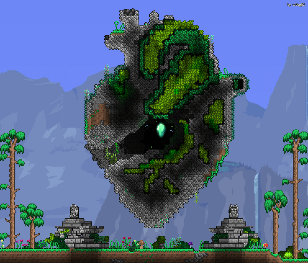 Pylon Minecraft Design The Heart of the Forest (forest pylon design idea) - MineNest, Mine Nest