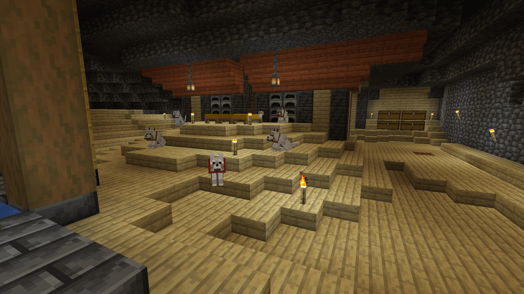 My secret subterra base in a anarchy server - MineNest, Mine Nest