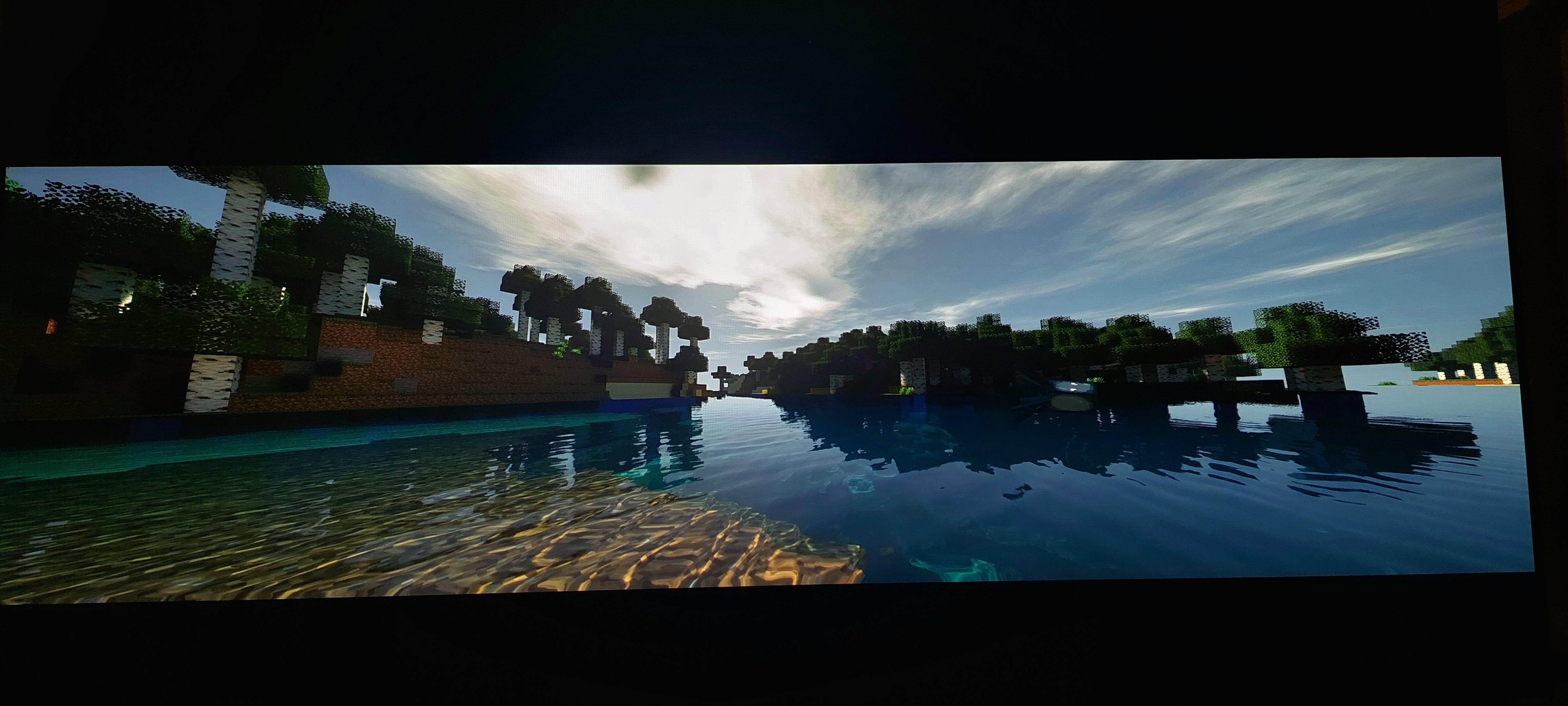Minecraft Java Stock Graphics Minecraft ultra graphics with 32:9 oled. - MineNest, Mine Nest
