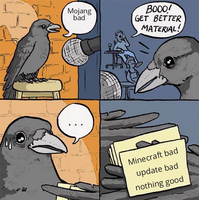 r/minecraftmemes last months in a nutshell - MineNest, Mine Nest