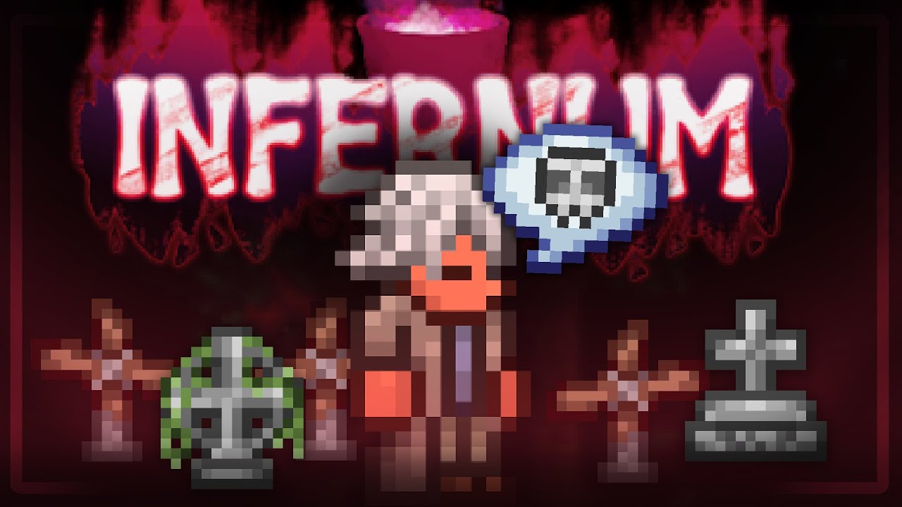 Infernum Menu Mod Самая сложная связка модов в Террарии || Calamity Infernum mod #1 ...