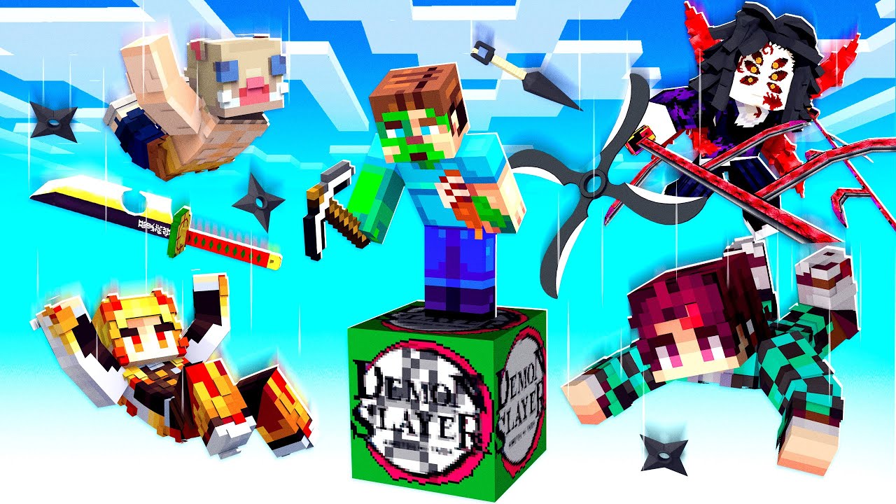 Demon Blocks Minecraft But It's Only 1 DEMON Block - MineNest, Mine Nest