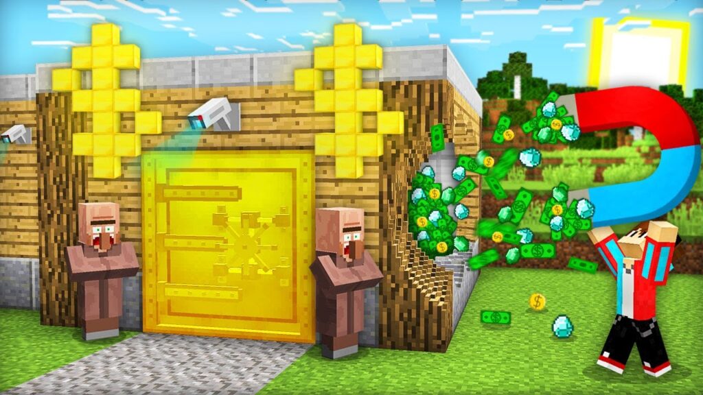 Я ОГРАБИЛ БАНК ЖИТЕЛЕЙ В МАЙНКРАФТ | Компот Minecraft Я ОГРАБИЛ БАНК ЖИТЕЛЕЙ В МАЙНКРАФТ | Компот Minecraft
