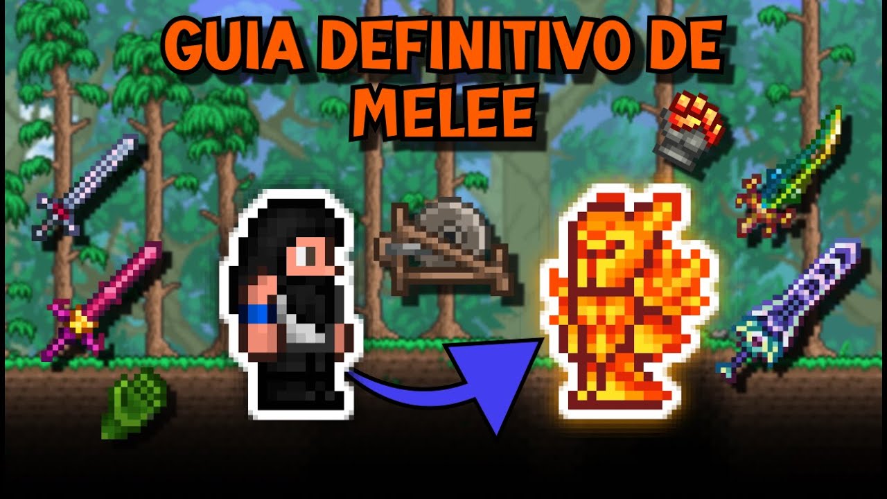 GUIA DE PROGRESSÃO DEFINITIVO DE MELEE NO TERRARIA 1.4.4.9! - MineNest ...