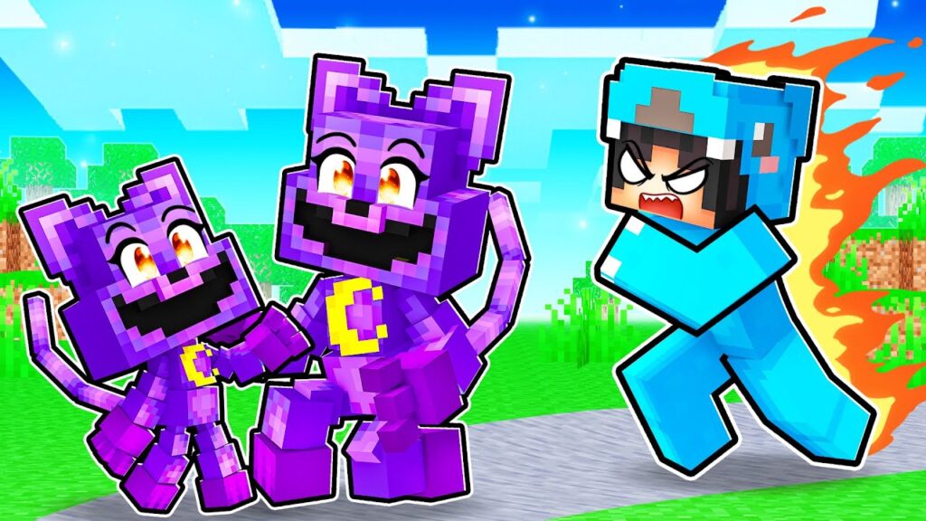 CATNAP Has KITTENS WITH OMZ in Minecraft!