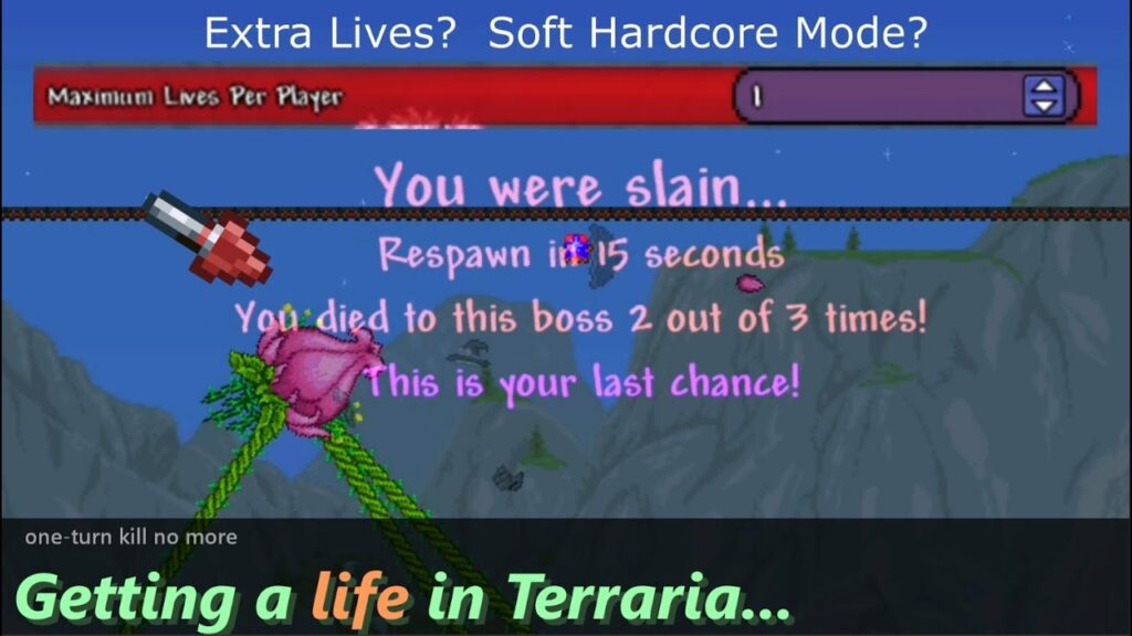 Getting Extra Lives in Terraria to defy death ─ You can now respawn in boss fights! Getting Extra Lives in Terraria to defy death ─ You can now respawn in boss fights!