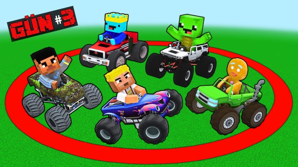 ARABA DAİRESİNDEN SON ÇIKAN KAZANIR! 😱 – Minecraft ARABA DAİRESİNDEN SON ÇIKAN KAZANIR! 😱 - Minecraft