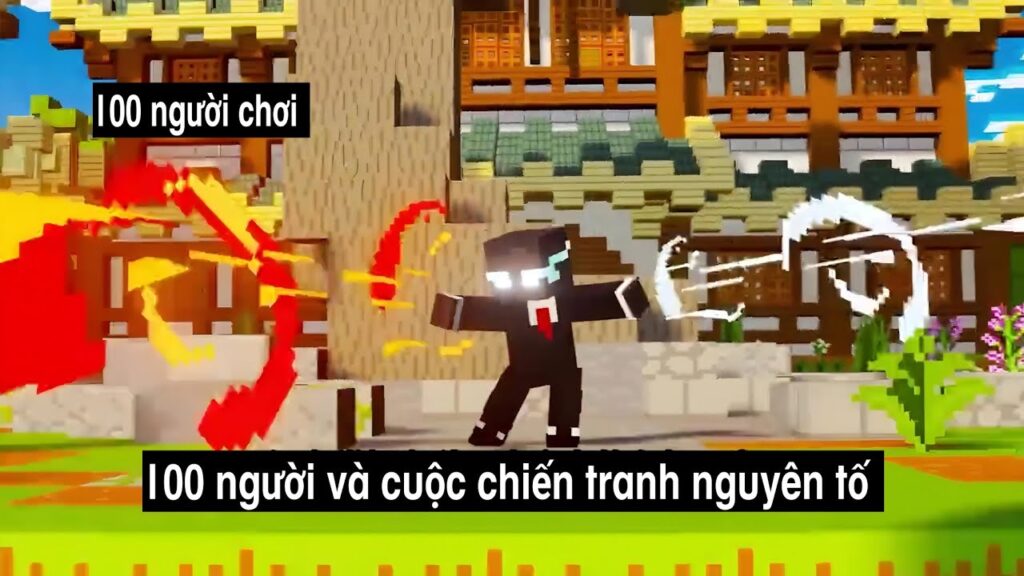 100 Người Chơi Và Cuộc Chiến Tranh Nguyên Tố Phép Thuật Kịch Tính, Hấp Dẫn Nhất Minecraft 100 Người Chơi Và Cuộc Chiến Tranh Nguyên Tố Phép Thuật Kịch Tính, Hấp Dẫn Nhất Minecraft