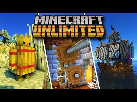 Minecraft Unlimited Modpack Release Trailer - MineNest, Mine Nest