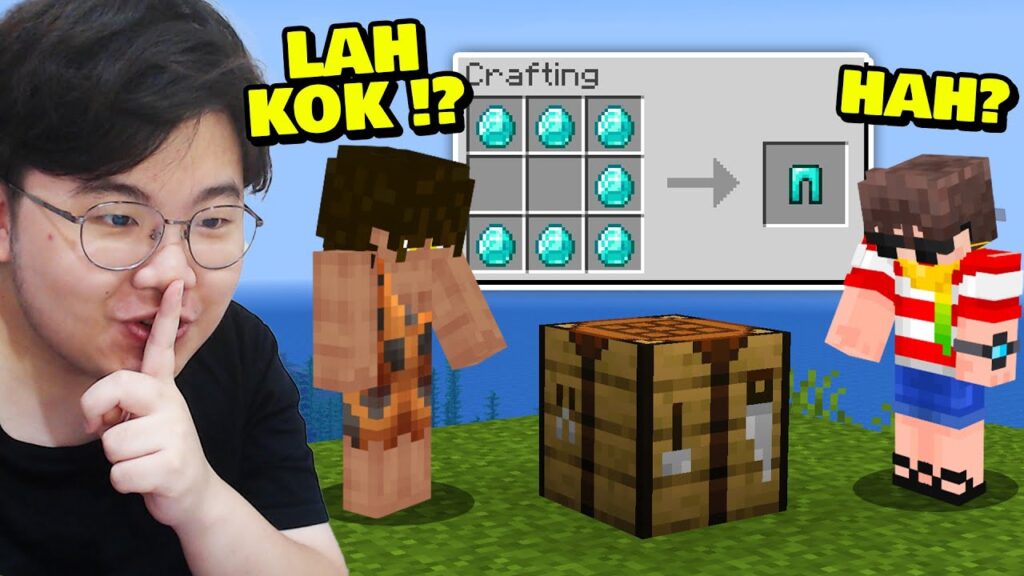 Gw Diem Diem Bikin Crafting Jadi Miring di Minecraft … Gw Diem Diem Bikin Crafting Jadi Miring di Minecraft ...