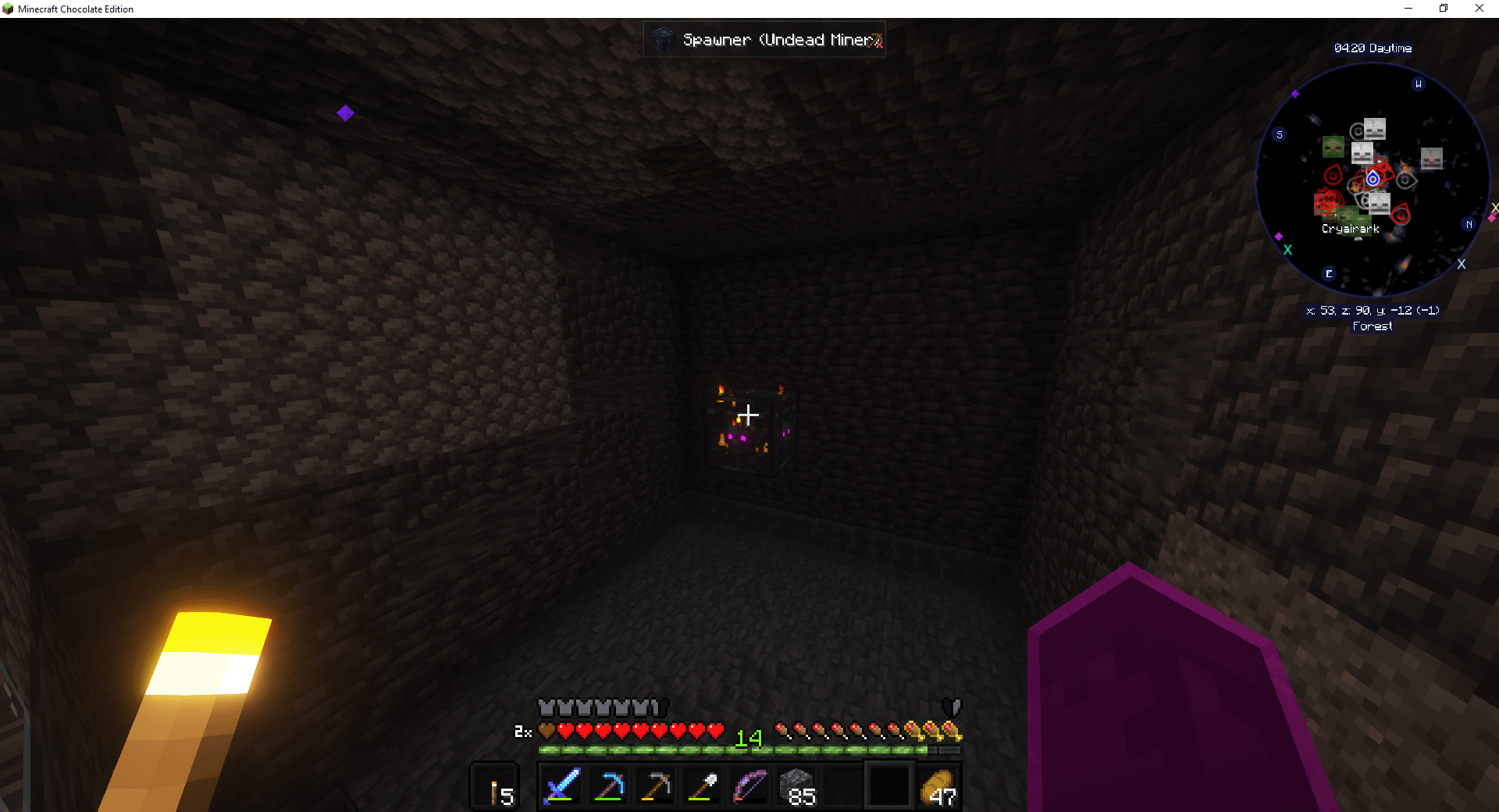 i started playing a modpack called "the chocolate edition" and i wanted ...