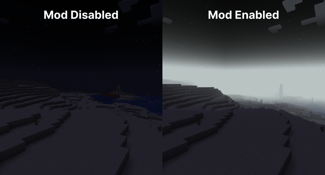 Fog 1.0.0 (https://modrinth.com/mod/fog) - Complete overhaul of ...