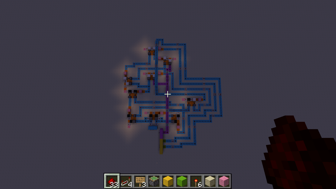 My first redstone build. 2 bit full adder. - MineNest, Mine Nest