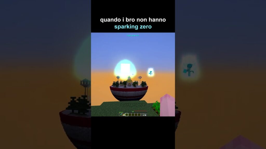 quando non hai soldi per dragon ball  #minecraft #dragonballsparkingzero