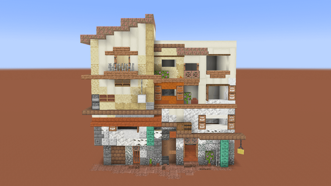 Minecraft Building Beginning Recreating In Minecraft (First time building like this) - MineNest ...