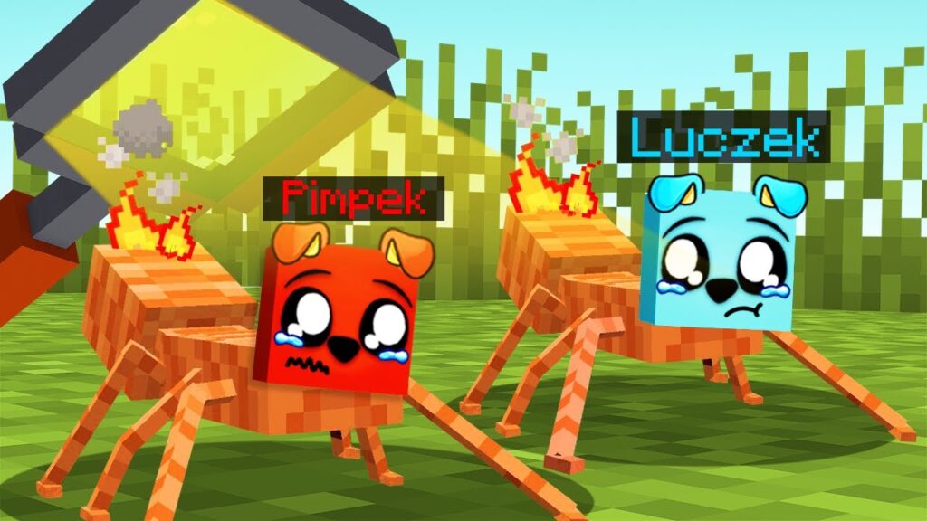 Zostaliśmy MRÓWKAMI w Minecraft 🐜😲