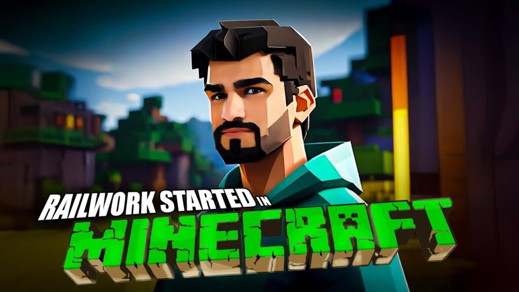 Import & Export Ke Liye Railway तो बनेगा | MINECRAFT | Day 6 Import & Export Ke Liye Railway तो बनेगा | MINECRAFT | Day 6