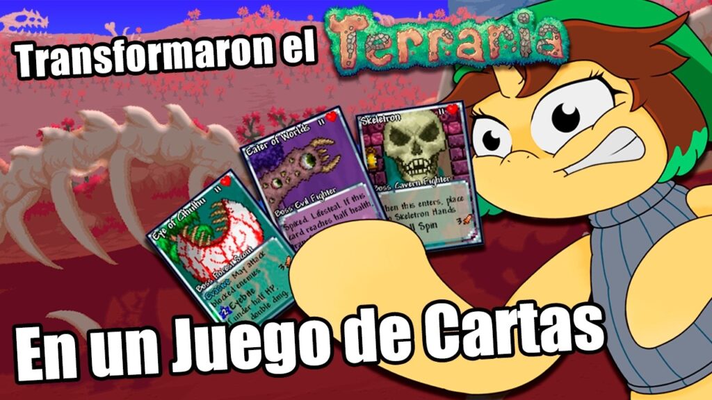 El Terraria de Siempre, pero le Agregaron un Juego de Cartas El Terraria de Siempre, pero le Agregaron un Juego de Cartas