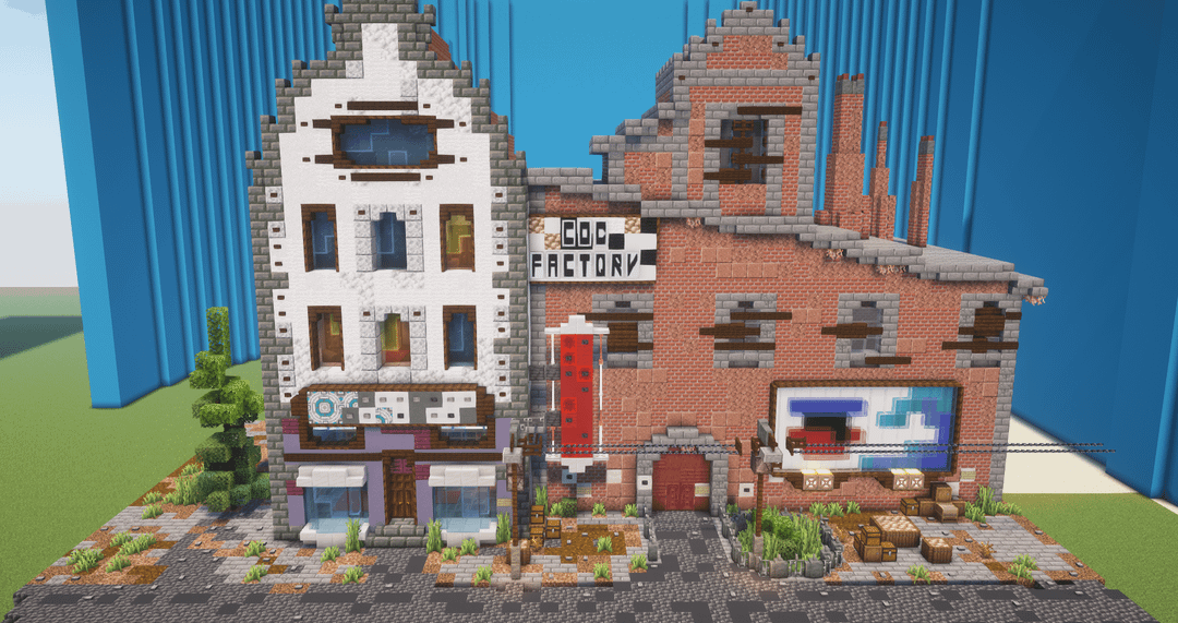 Solarpunk Mega Factory I transformed an old factory into a solarpunk community heaven (advices ...