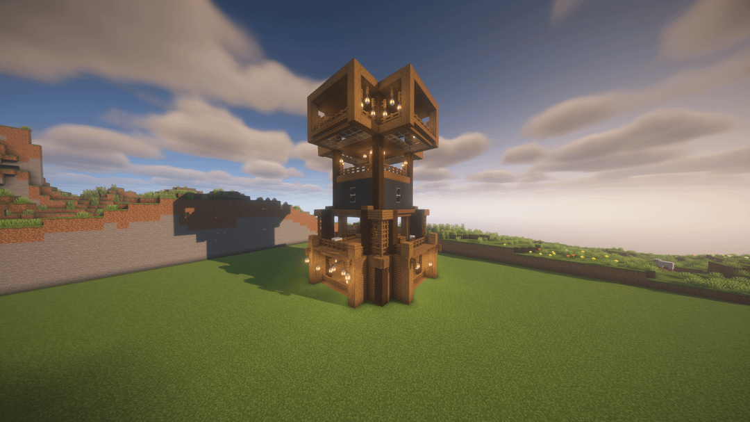 Watcher Minecraft Builds i build watch tower or hq of my world rate it out - MineNest, Mine Nest