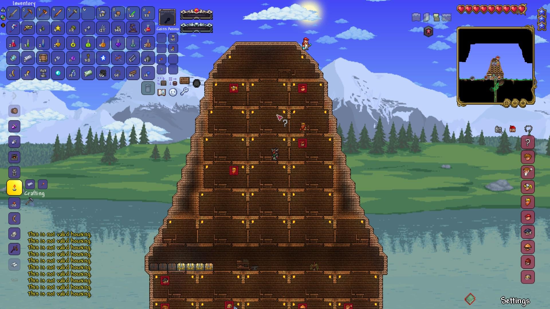 How is this not valid housing? - MineNest, Mine Nest