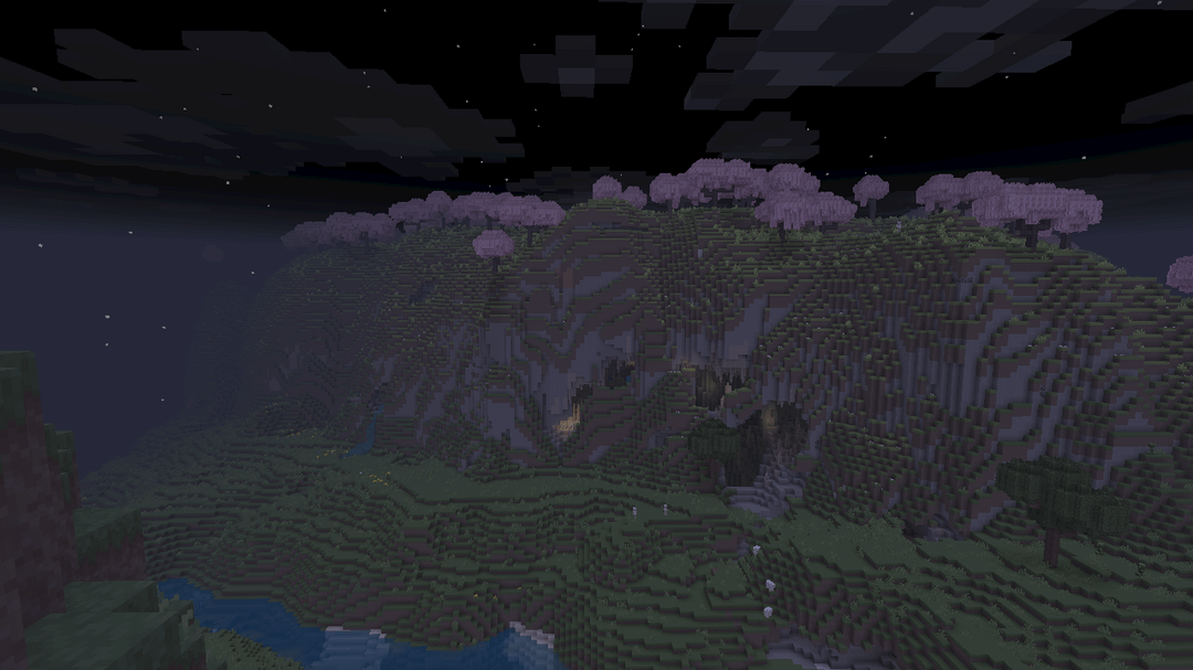 [Java 1.21.4] Valley with cherry grove - MineNest, Mine Nest