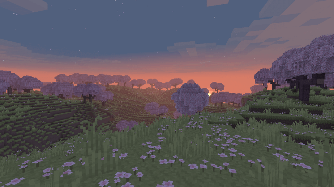 [Java 1.21.4] Valley with cherry grove - MineNest, Mine Nest