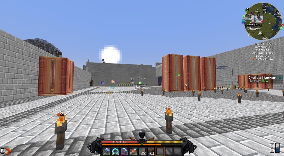 My base on the Proeminence II modpack - MineNest, Mine Nest