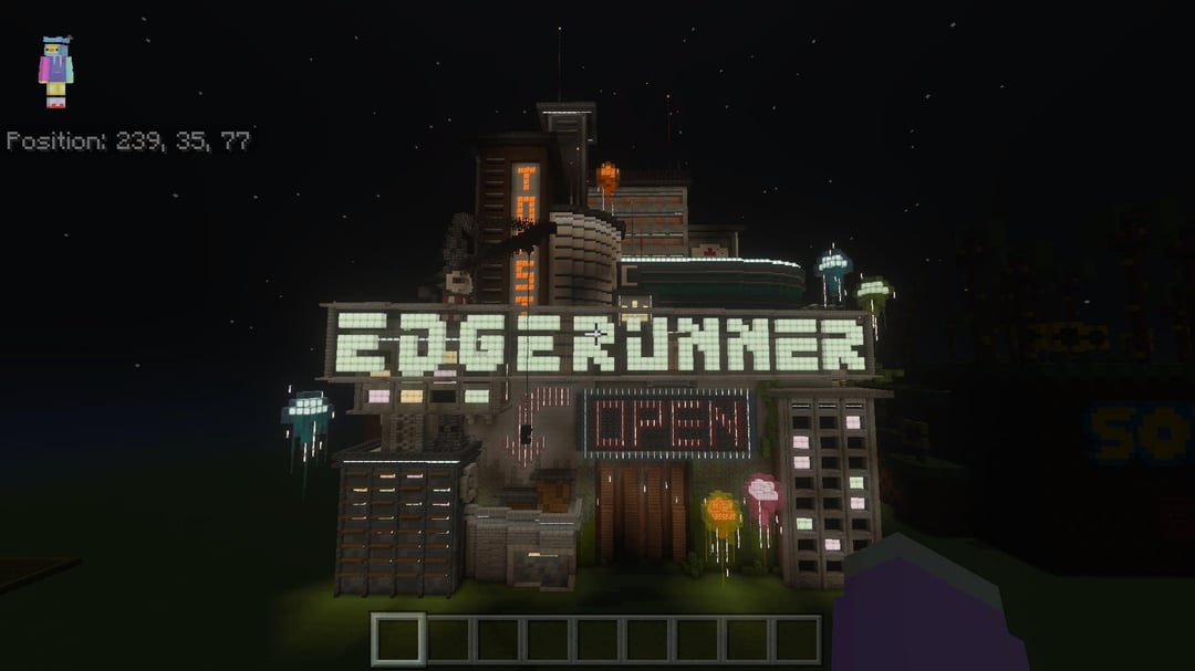 Some of my builds using vibrant visuals - MineNest, Mine Nest