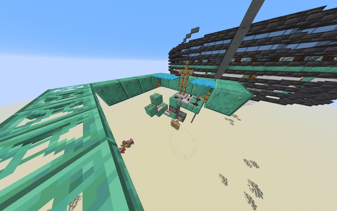Ghast garage redstone - MineNest, Mine Nest