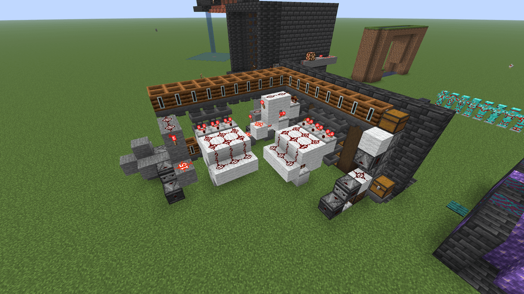 Auto-storage system for mob farm on a server - MineNest, Mine Nest