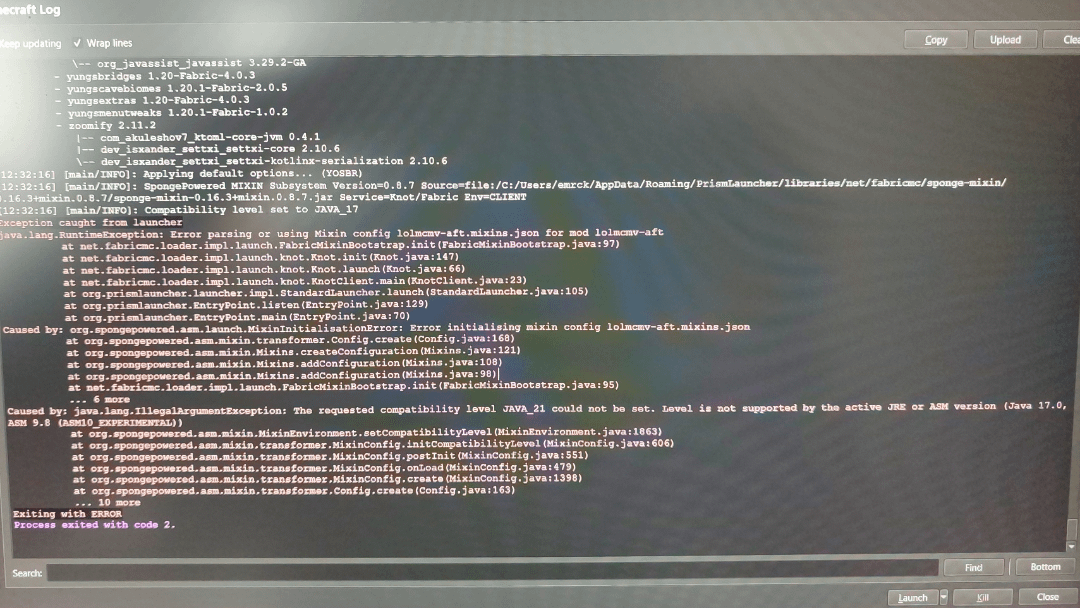 I cant open my custom modpack - MineNest, Mine Nest