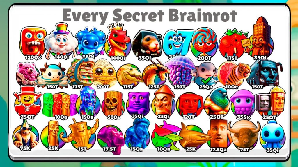 I Unlocked EVERY SECRET BRAINROT in Brainrot Evolution! (Roblox) I Unlocked EVERY SECRET BRAINROT in Brainrot Evolution! (Roblox)