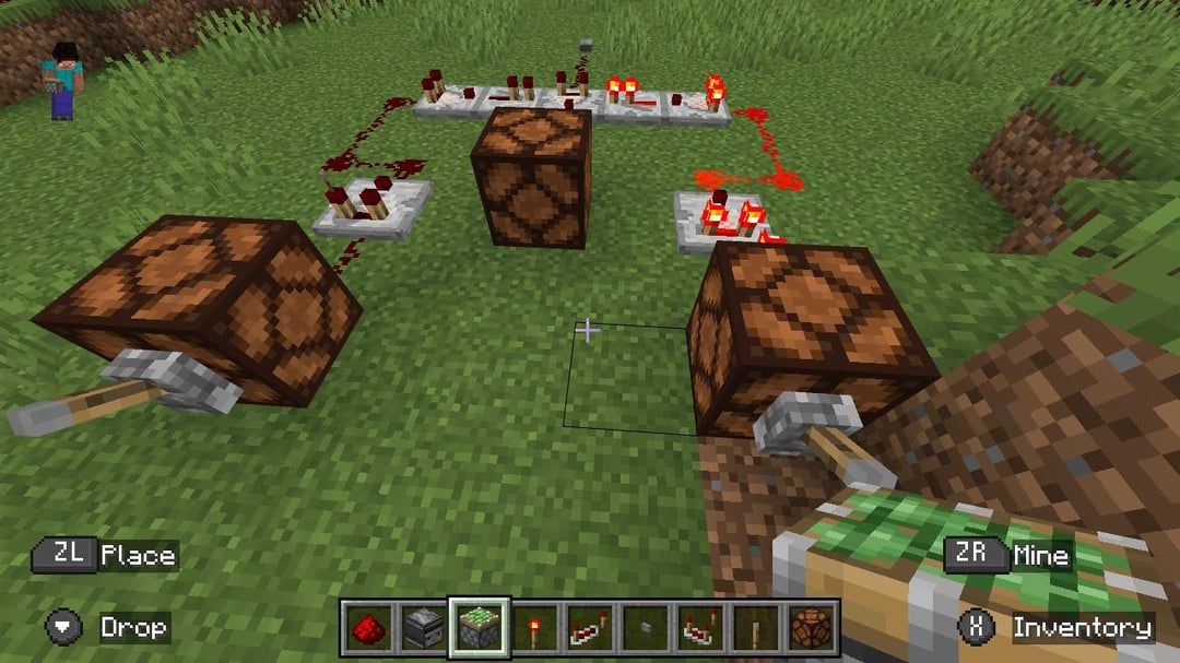 I built a very simple redstone lock. - MineNest, Mine Nest