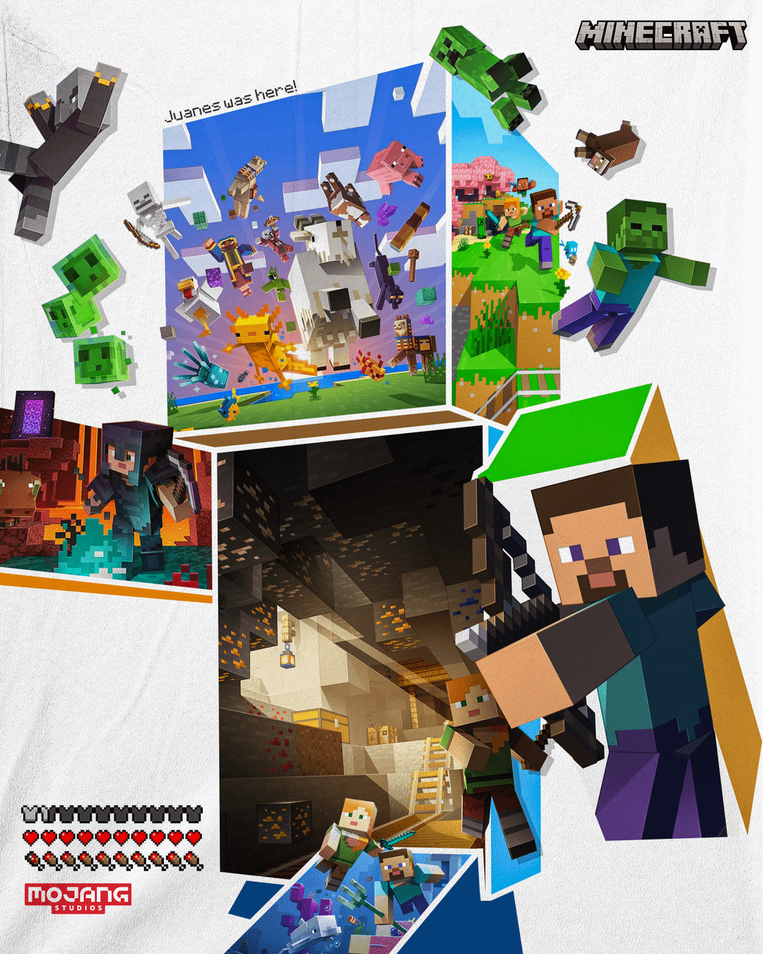 Minecraft Postel Minecraft Poster I just made - MineNest, Mine Nest