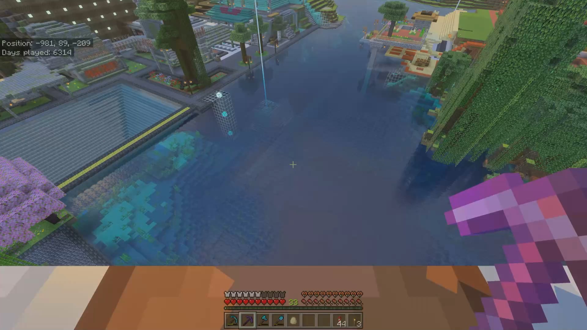 Minecraft Rippling Water Everyone With A Vibrant Visuals Water Gripe Should Try This… - MineNest ...