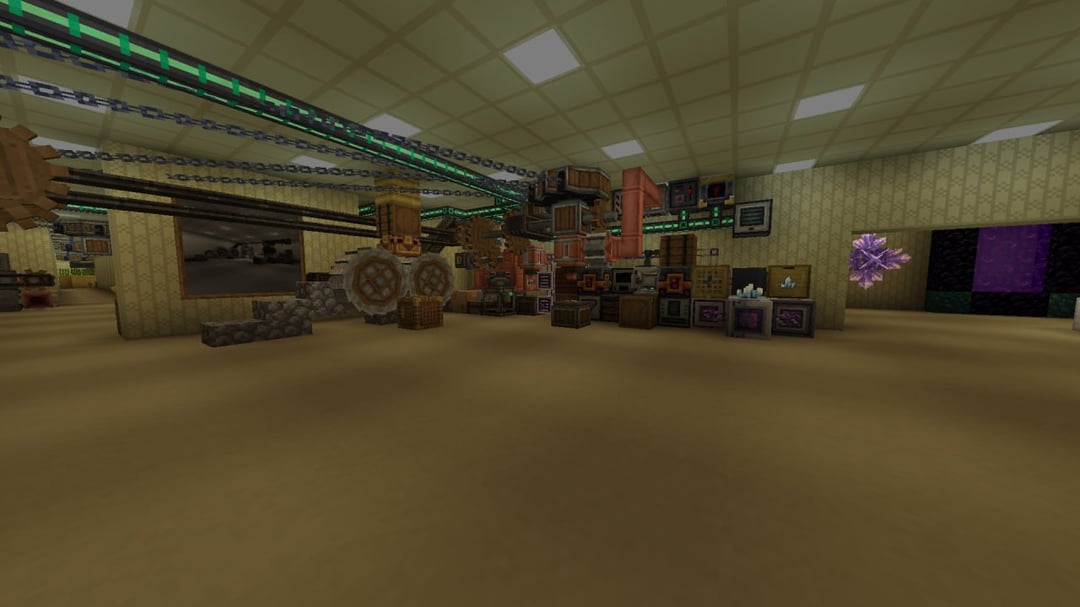 I Finally finished liminal industries - MineNest, Mine Nest
