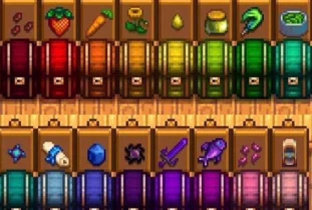 I use this method to manage my items - MineNest, Mine Nest