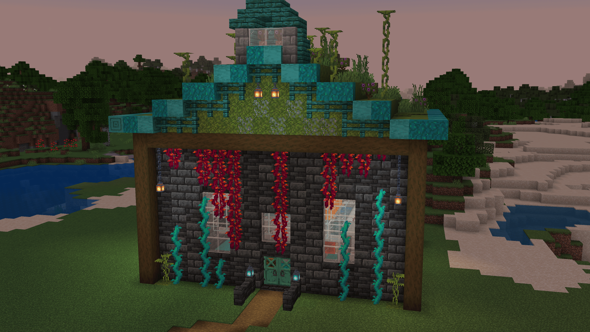 House I Made For Moss Farm MineNest Mine Nest house-i-made-for-moss-farm-minenest-mine-nest