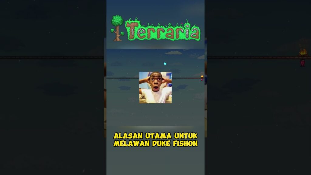 alasan kenapa gw lawan duke fishron duluan #fypシ #gaming #terraria #shorts