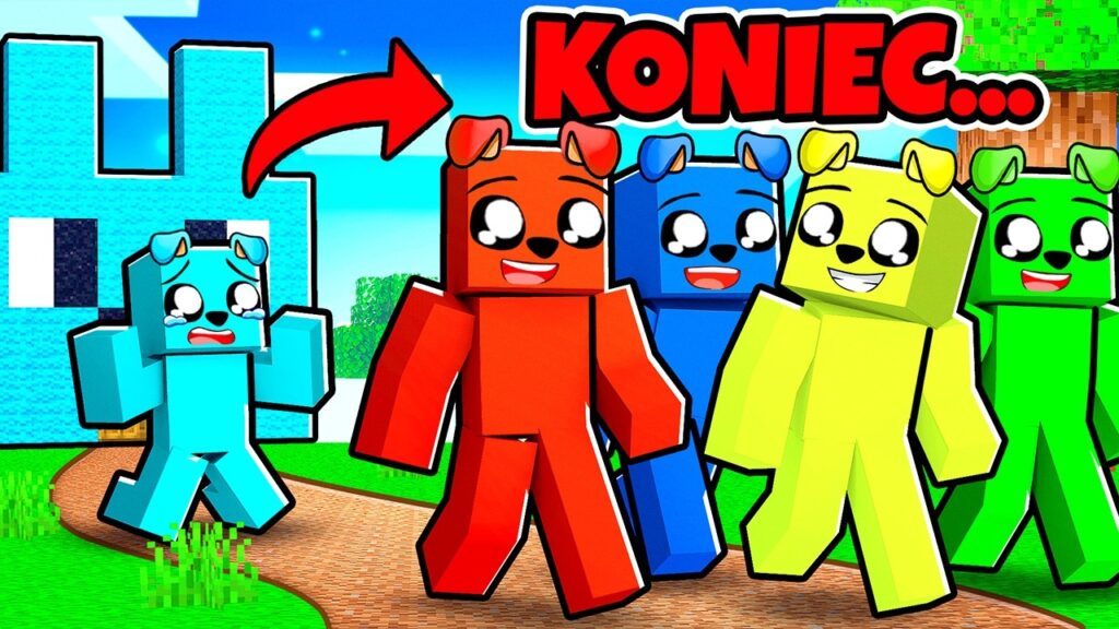 KOLOROWE PIESKI Odchodzą w Minecraft 🌈😭😭 KOLOROWE PIESKI Odchodzą w Minecraft 🌈😭😭