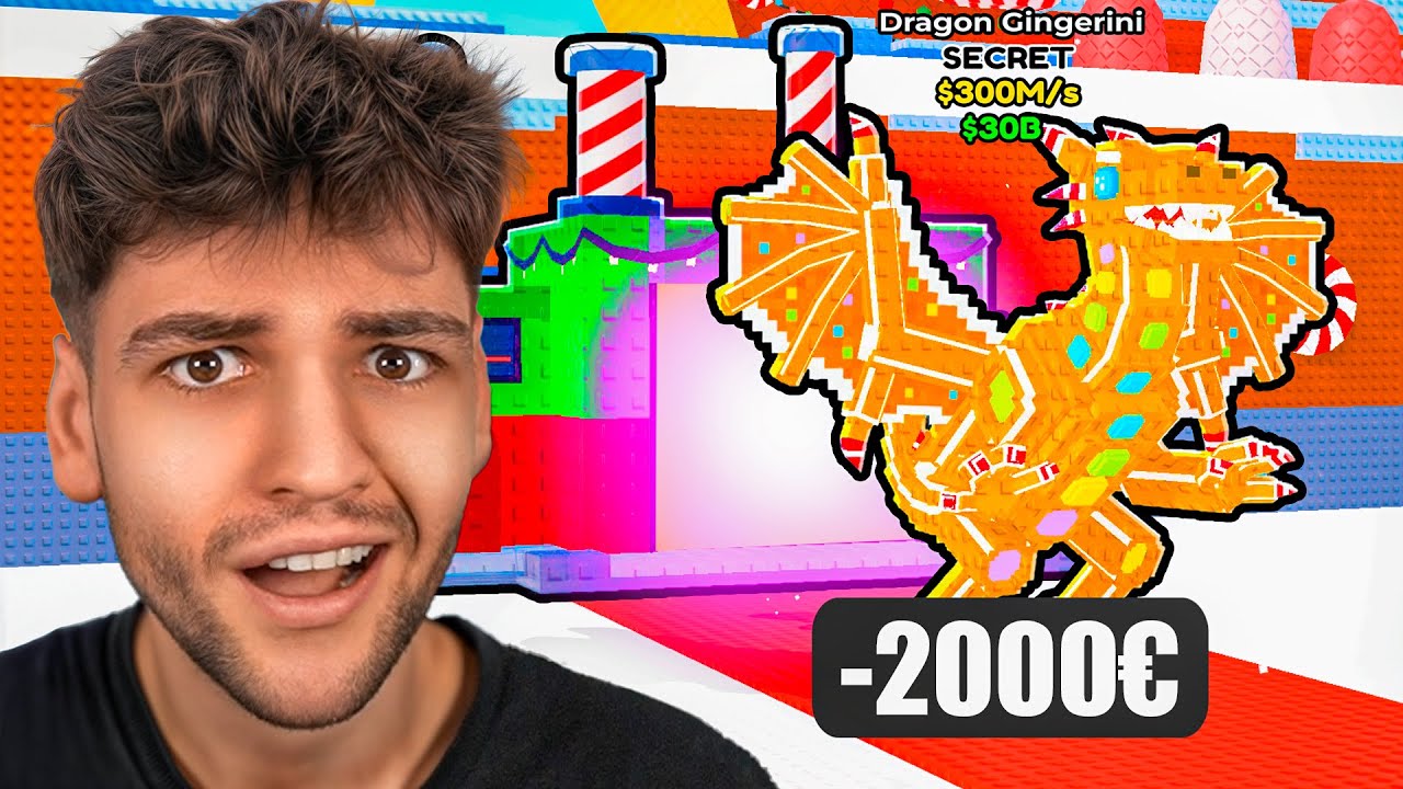 ΞΟΔΕΨΑ 2.000€ ΓΙΑ ΤΟ DRAGON GINGERINI ΣΤΟ STEAL A BRAINROT ROBLOX ...