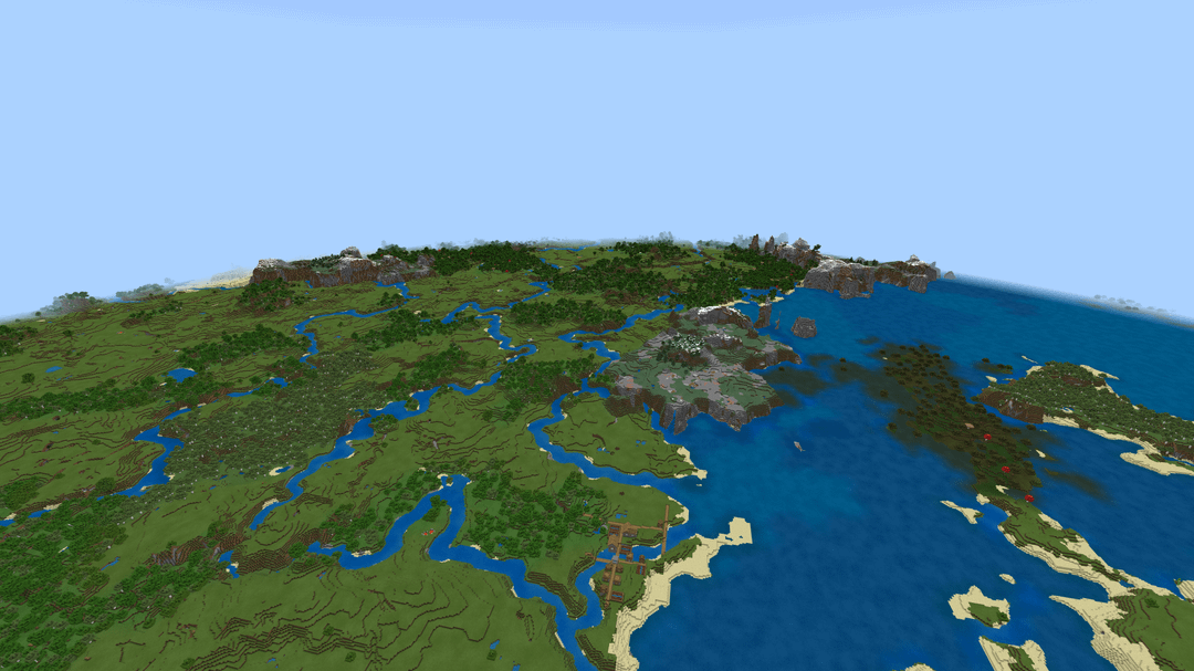 Old Bedrock edition world generation just hits different - MineNest ...