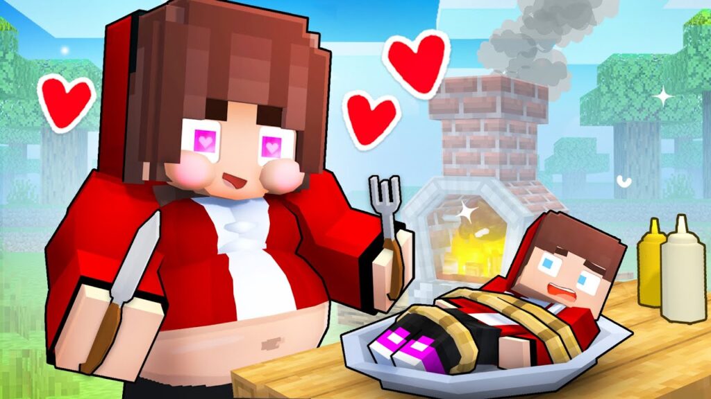 JJ`s Girl EAT JJ – Maizen Minecraft Animation JJ`s Girl EAT JJ - Maizen Minecraft Animation