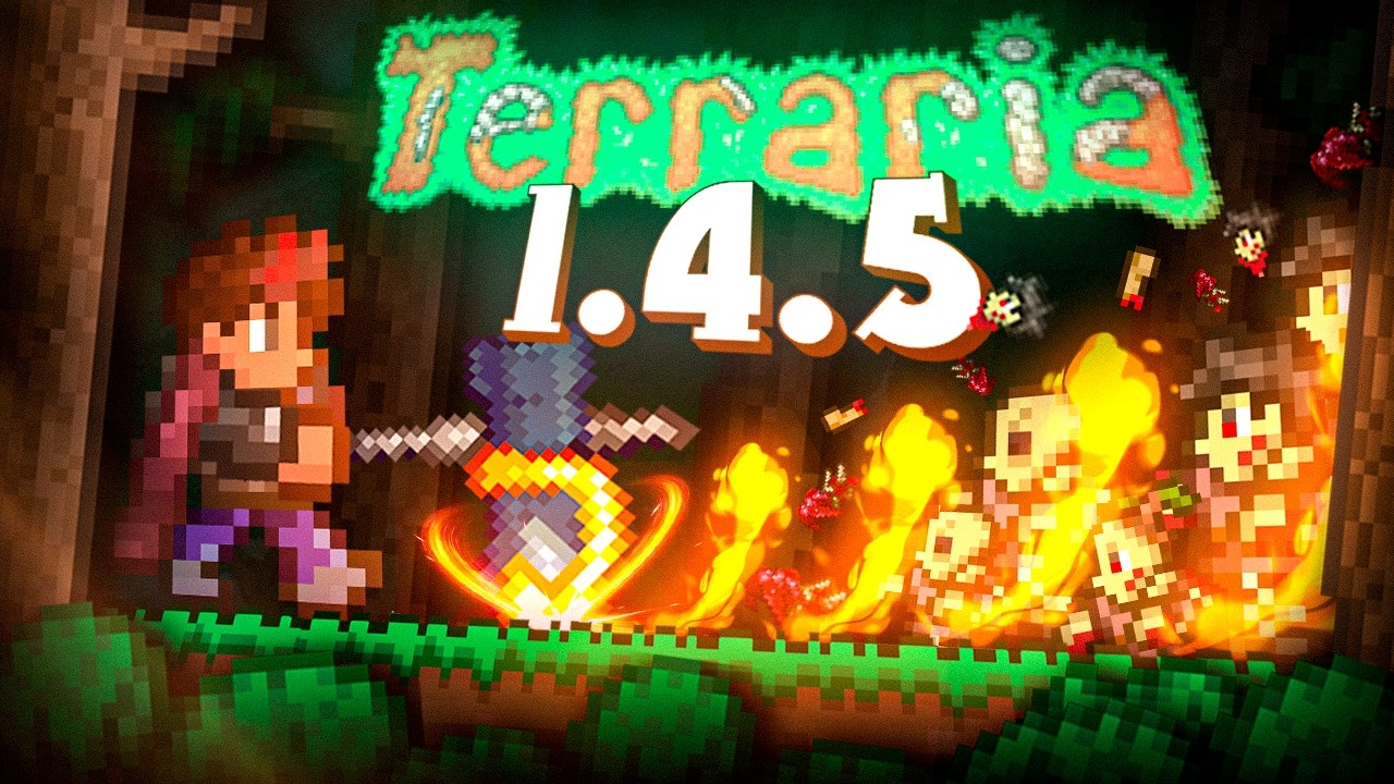 ПОЛНОСТЬЮ ПРОШЕЛ НОВОЕ ОБНОВЛЕНИЕ TERRARIA 1.4.5! TERRARIA 1.4.5 - АХ ...