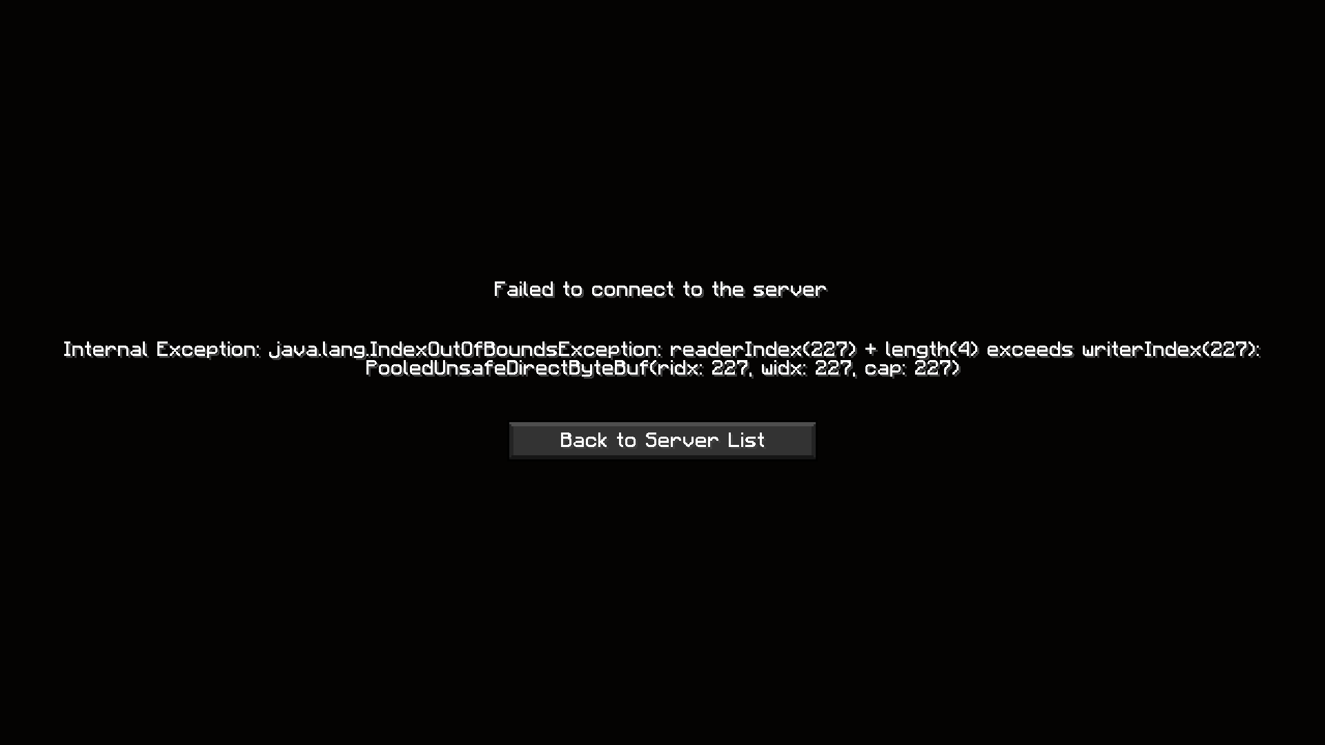 This pops up when joining server - MineNest, Mine Nest