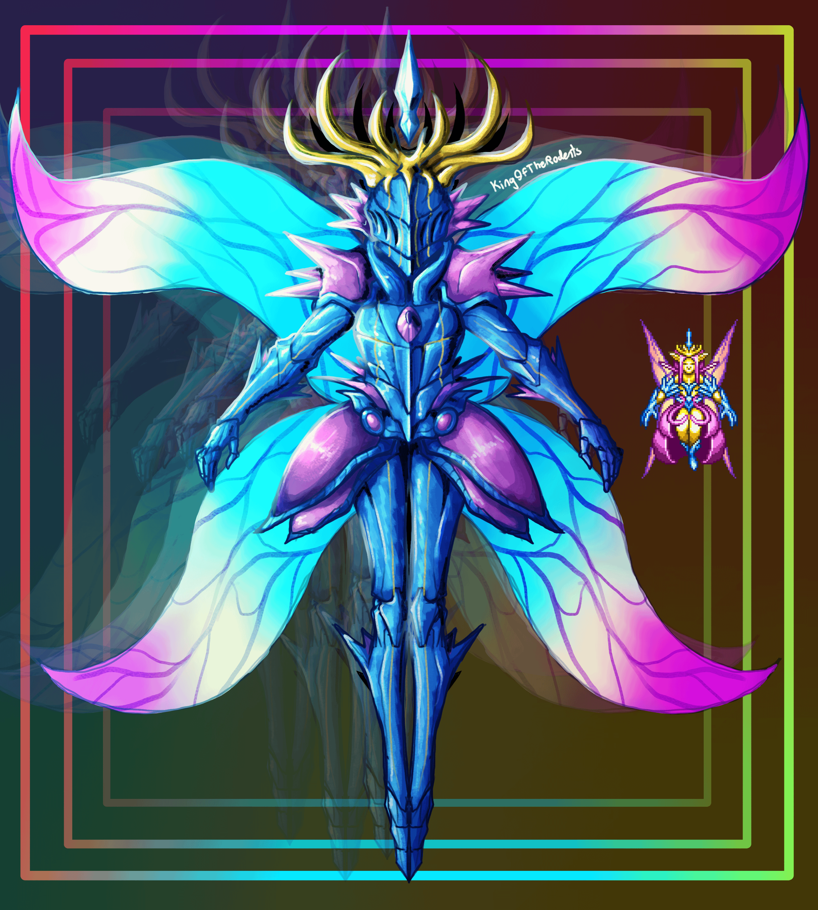 Armored Empress Of Light Art By Me Minenest Mine Nest 
